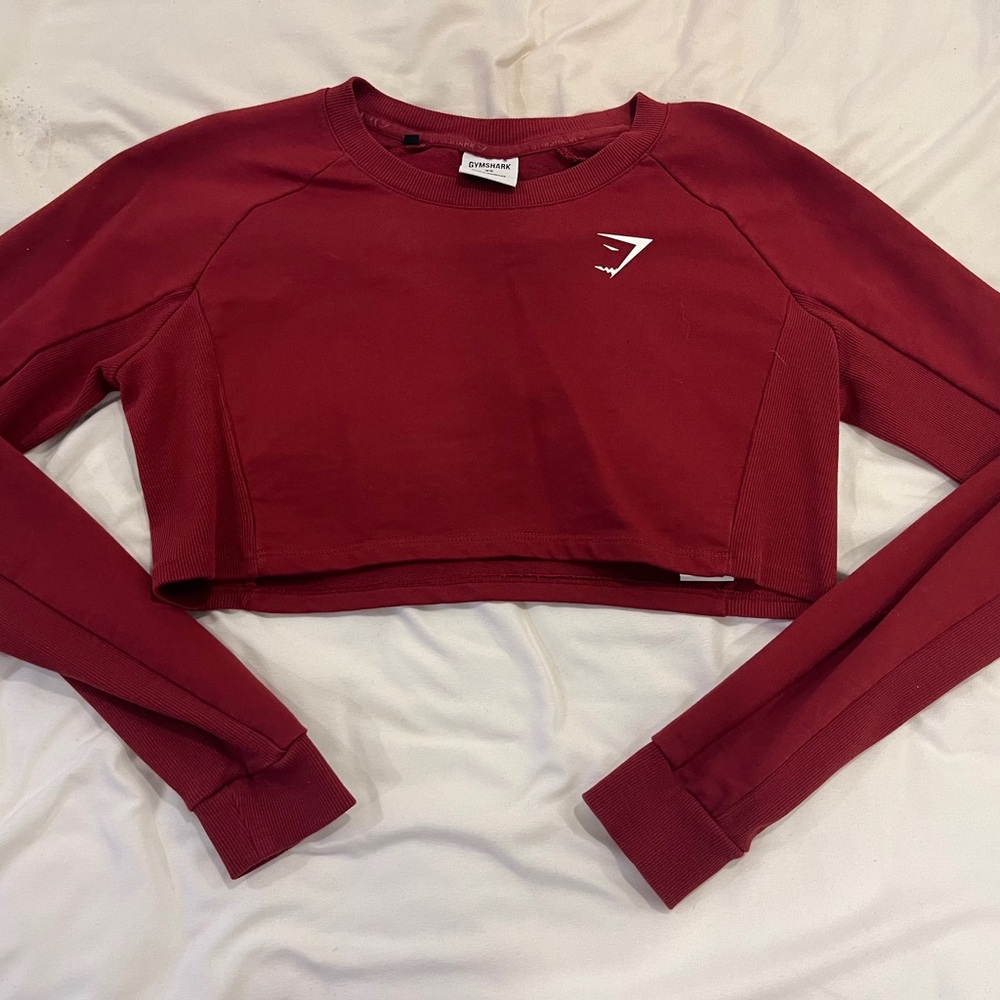Gymshark long sleeve cropped shirt, XS
